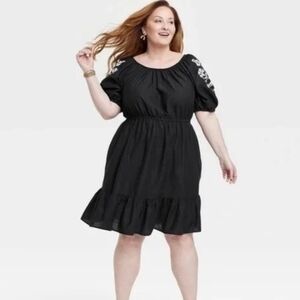 Knox Rose 3/4 Length Sleeve Bohemian Style Dress